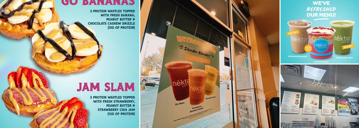 Nekter Juice Bar Menu