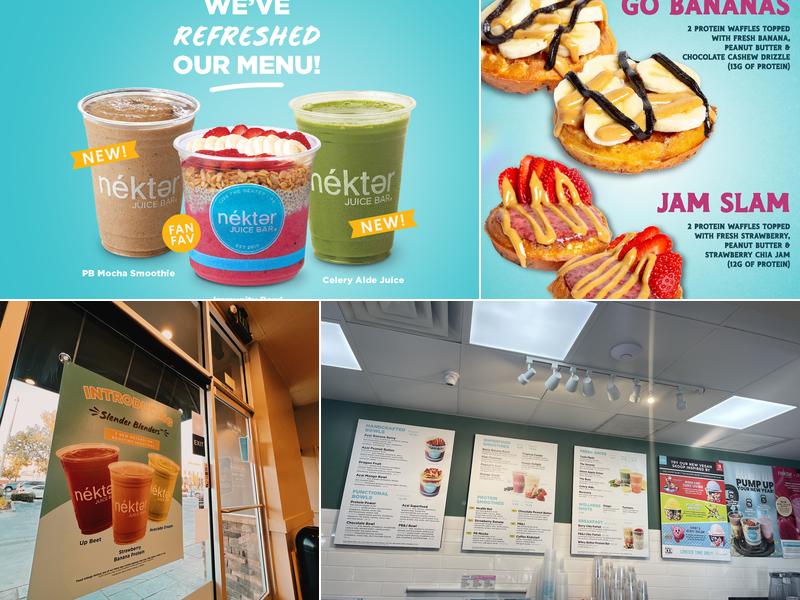 Nekter Juice Bar Menu