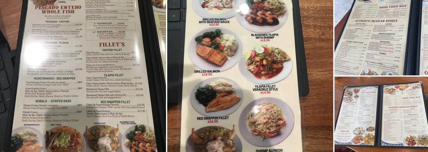 Ostioneria Michoacan #10 Menu