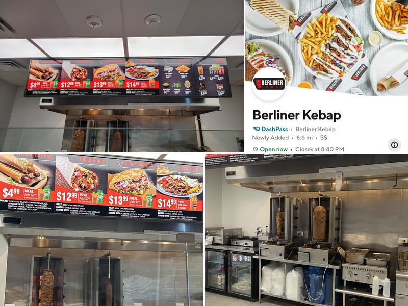 Berliner Kebap Menu