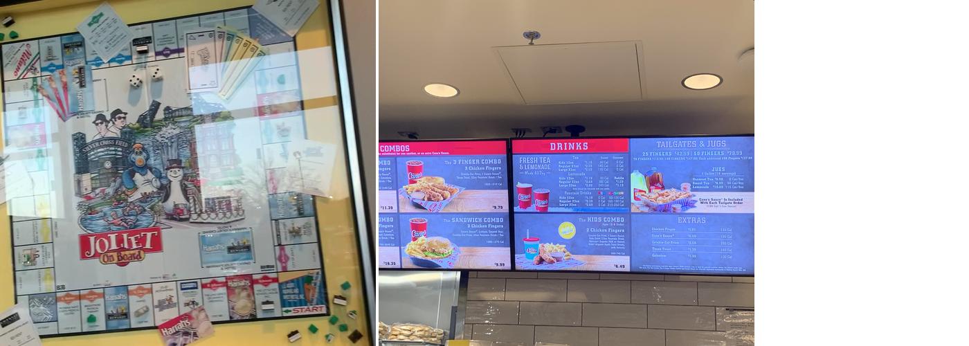 Raising Cane's Chicken Fingers Menu