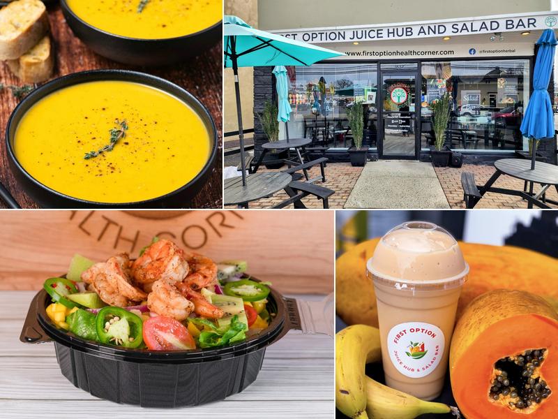 First Option Juice Hub and Salad Bar