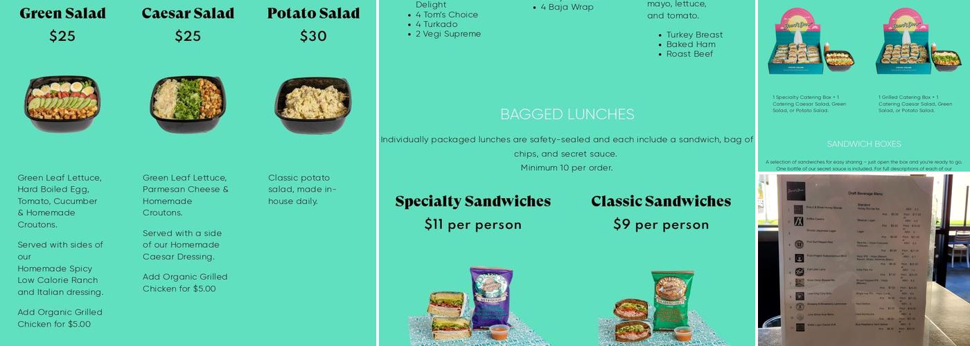 Board & Brew - Escondido Menu