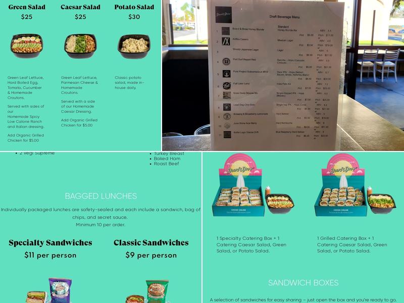 Board & Brew - Escondido Menu