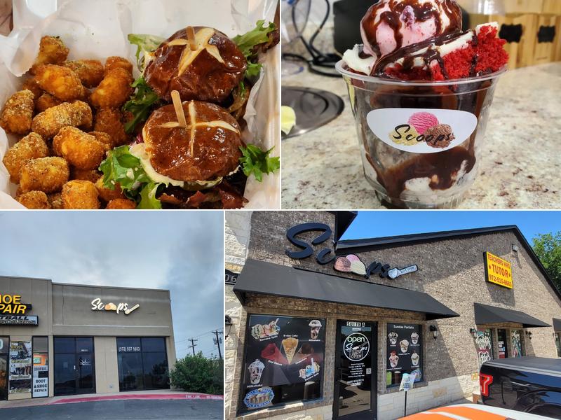 Scoops Ice Cream Waxahachie, TX 507 N Hwy 77 Suite1100D, Waxahachie