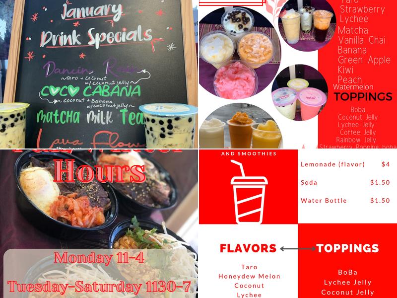 Sa'BaiDee Lao-Thai Fusion Kitchen Menu