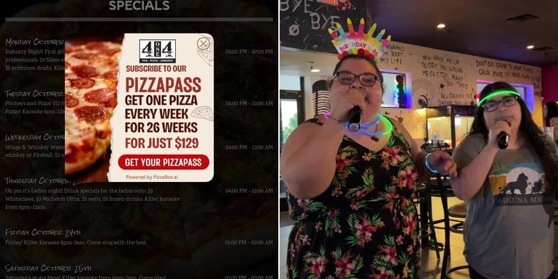 414 Pub Pizza & Karaoke - Mesa Menu