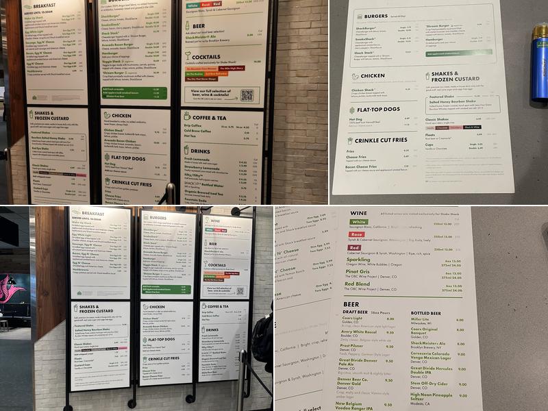Shake Shack Menu