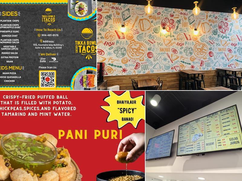 Tikka Bowls And Tacos Menu