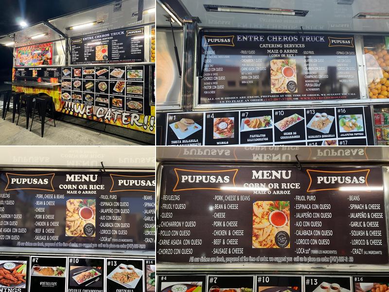 Entre Cheros 503 Menu