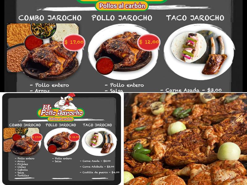 El Pollo Jarocho Menu