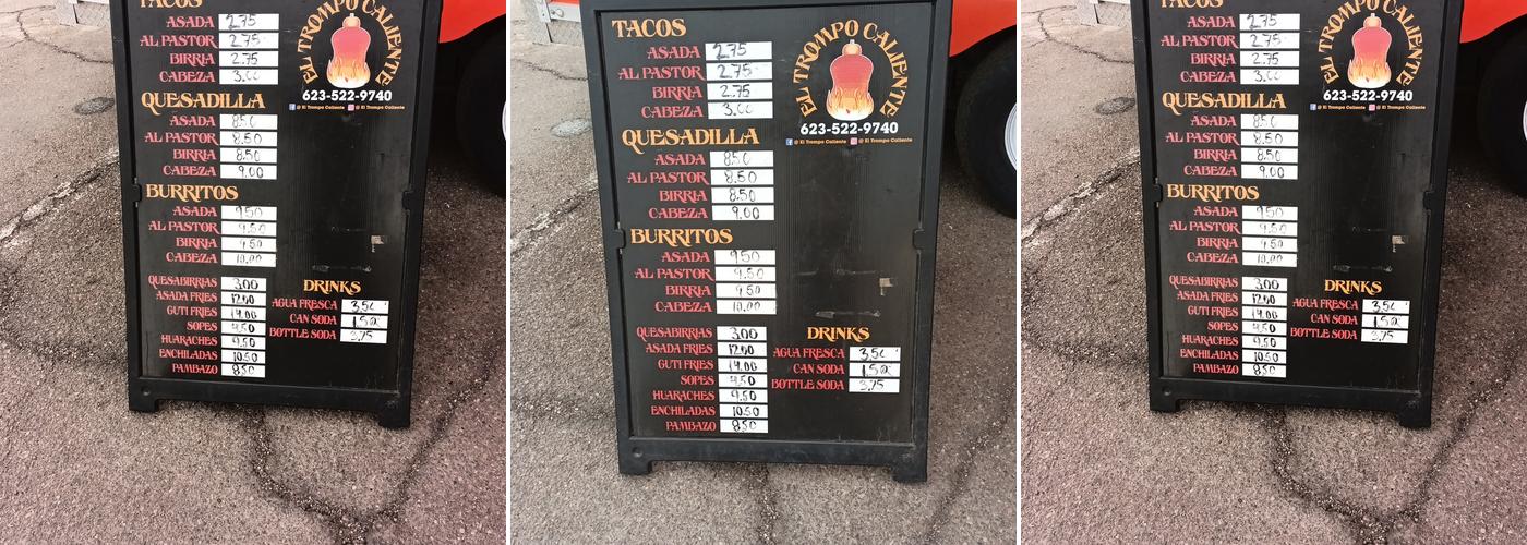 EL PORTON Menu