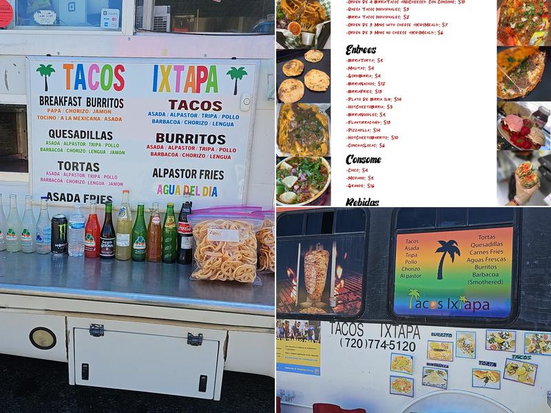 Tacos ixtapa Menu