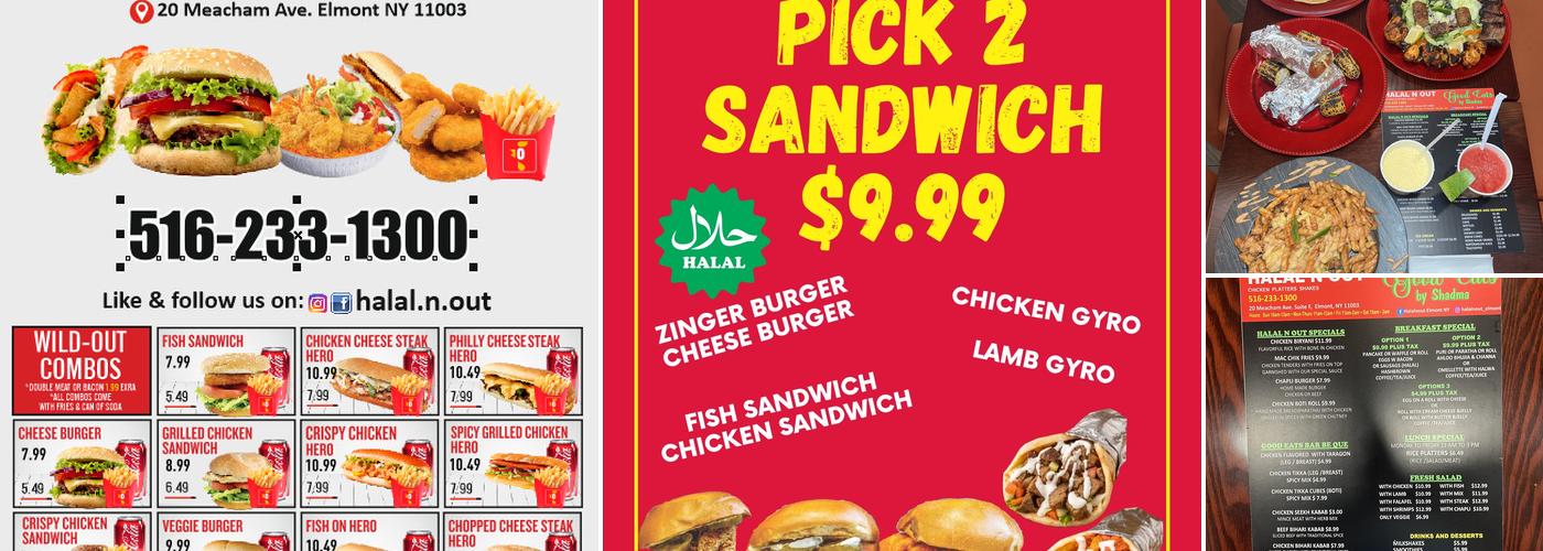 Halal-N-Out Menu