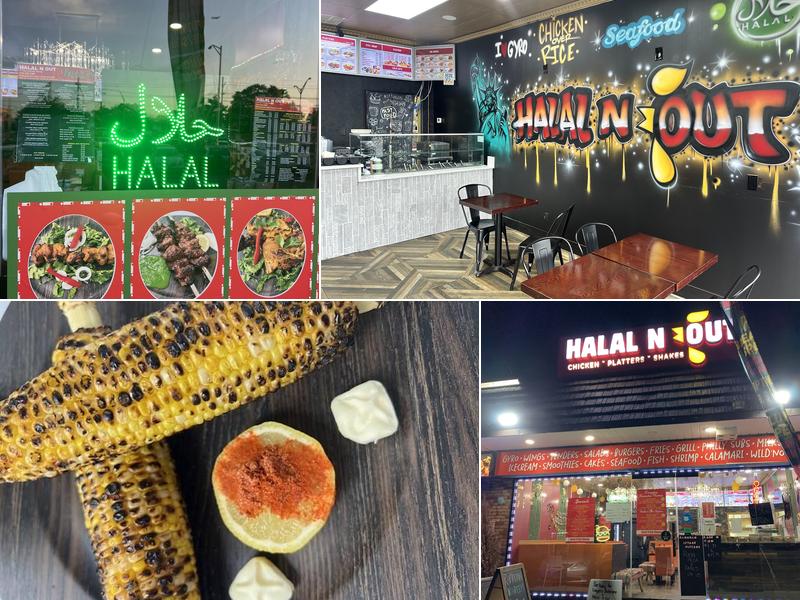Halal-N-Out 20 Meacham Ave suite F, Elmont