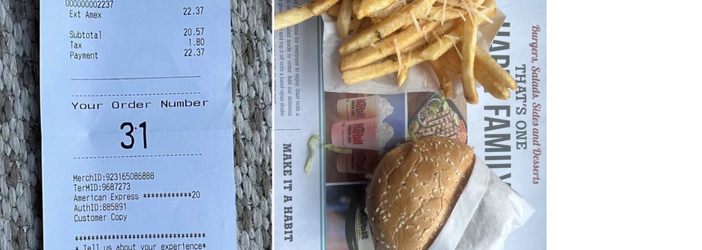 The Habit Burger Grill Menu