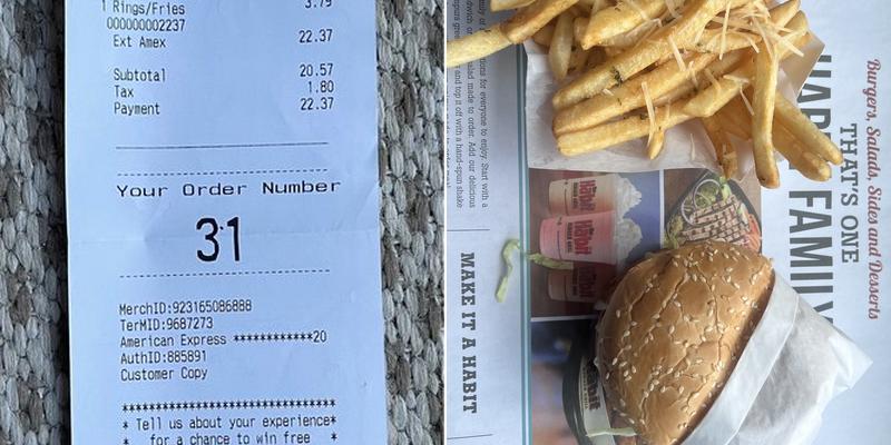 The Habit Burger Grill Menu