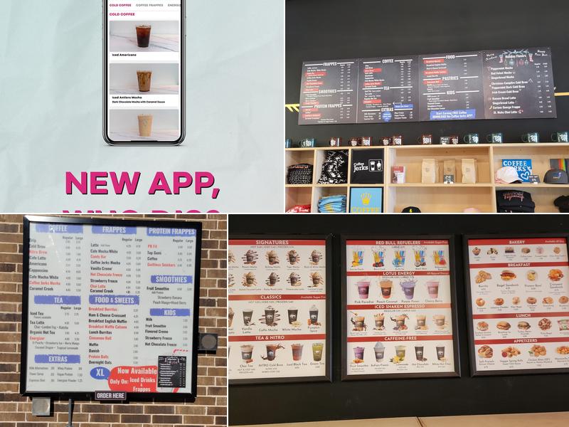 Coffee Jerks Menu