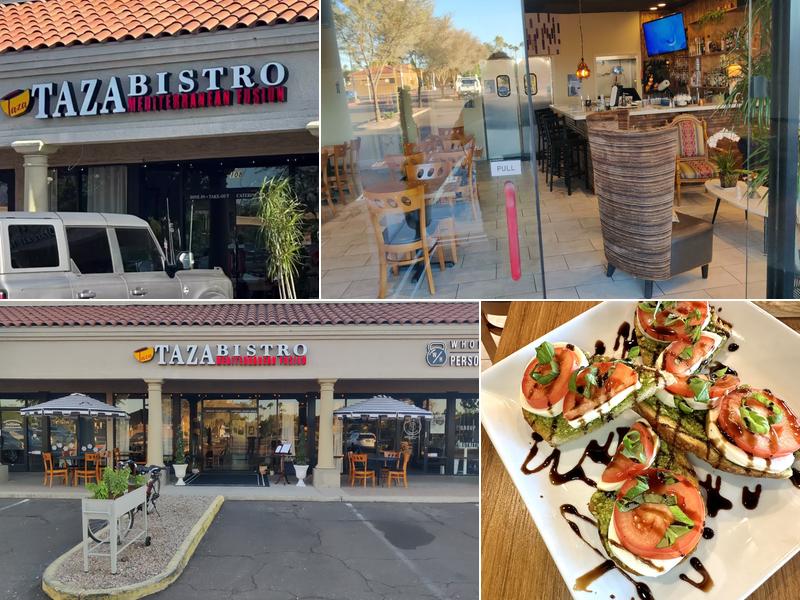 Taza Bistro Mediterranean Fusion 9619 Hayden Rd #108, Scottsdale