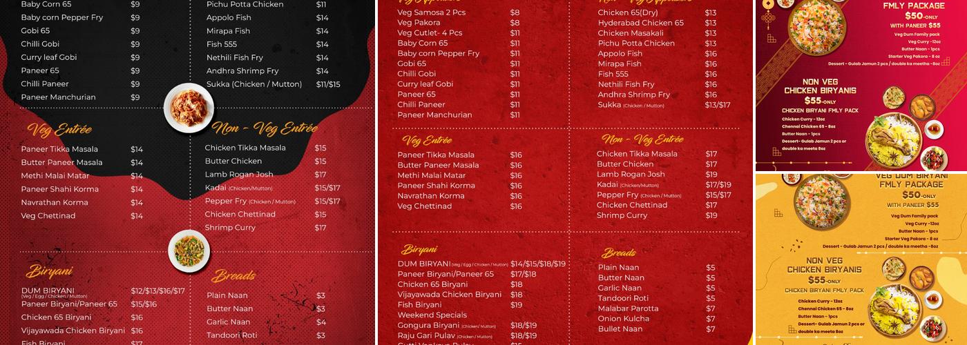 Biryani Express Menu