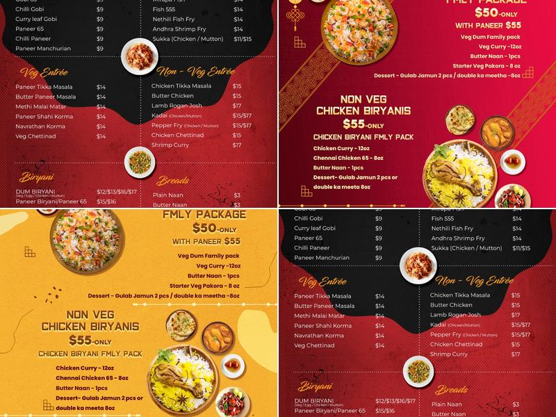 Biryani Express Menu
