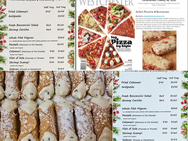 Sofia’s Pizzeria & Restaurant Menu