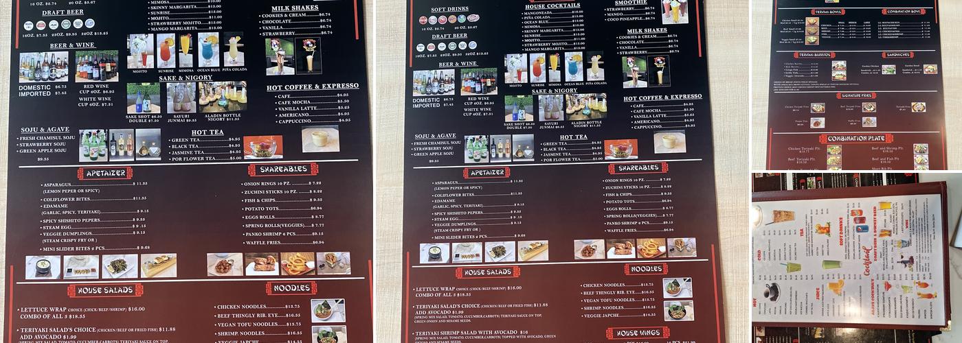 TeriyakiBowlandBurger.2 Encino Menu