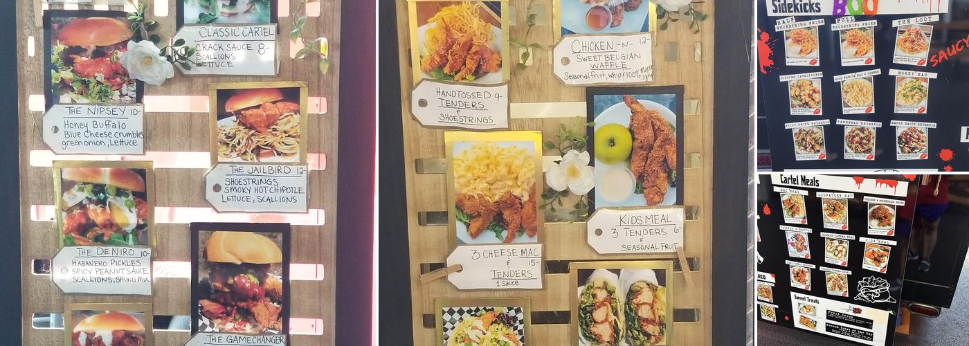 Christina’s Cartel Menu