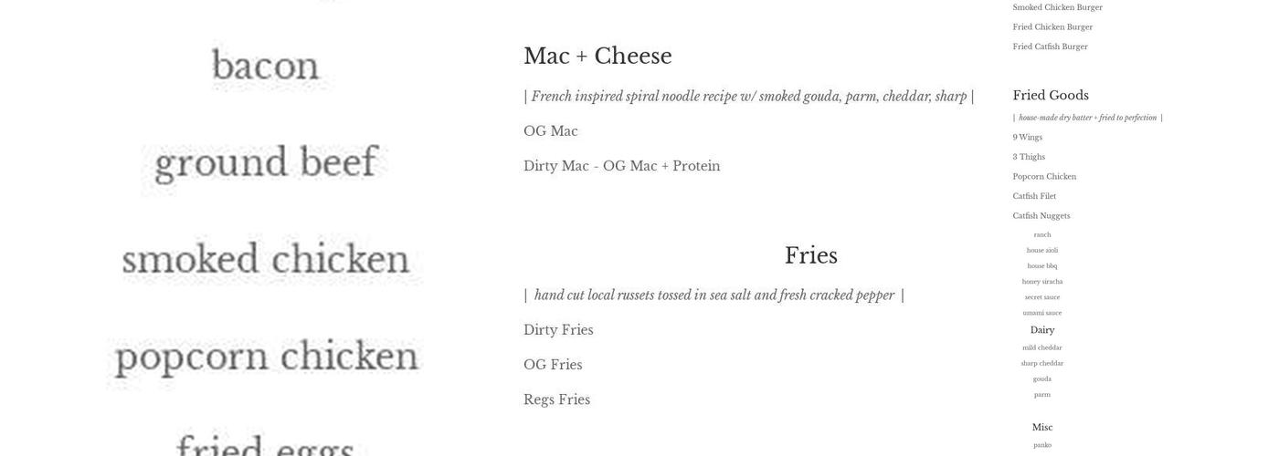 The Mac Express Menu