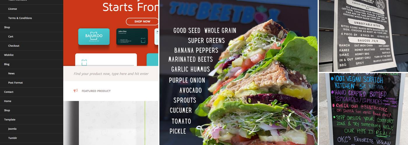 The Beet Box Menu