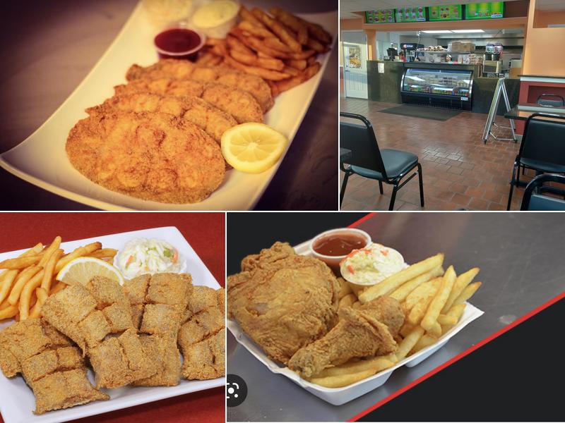 JJ fish and chicken on Harvey