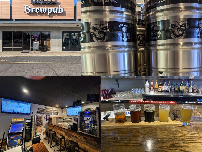 A Bit Twisted Brewpub & BBQ 3095 S Peoria St # B, Aurora