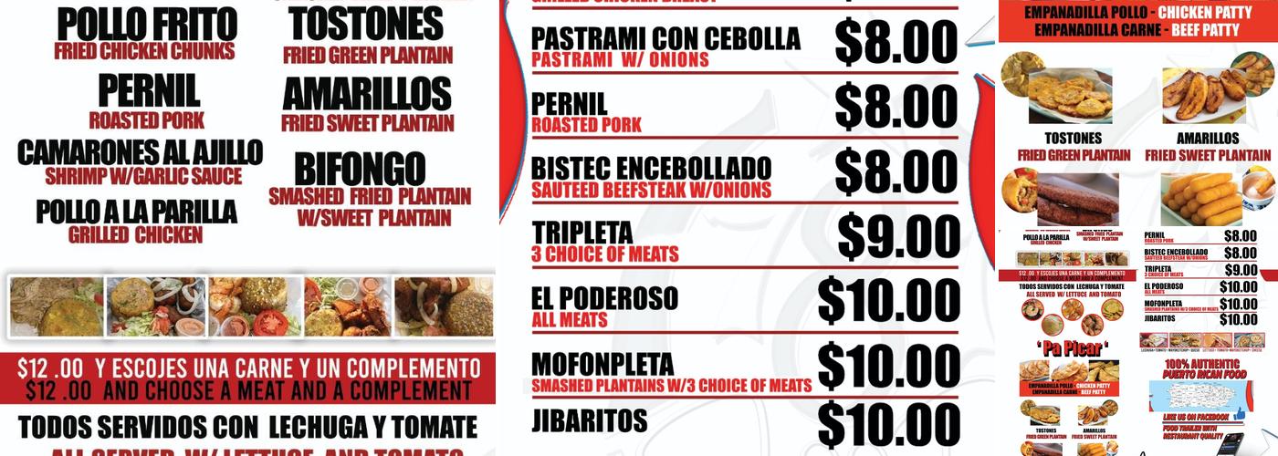 787(PuertoRican Kitchen) Menu