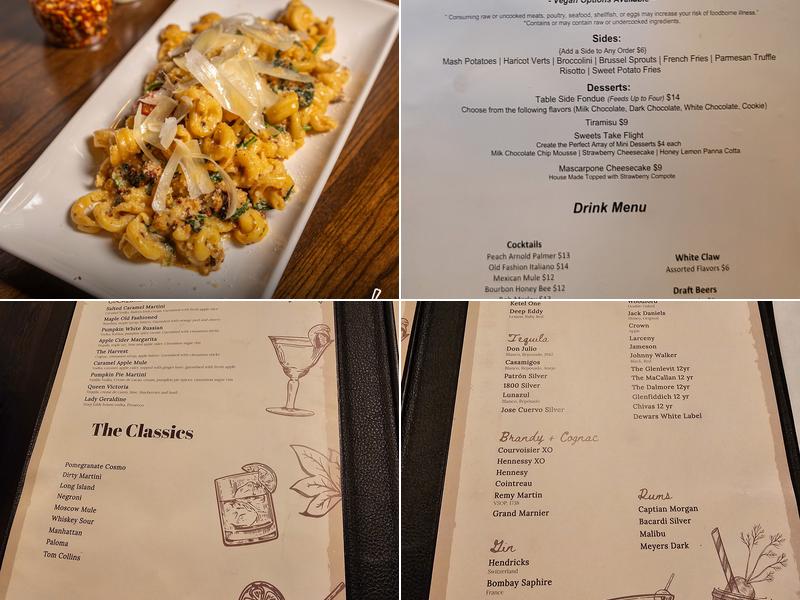 Tap & Vine Ballantyne (Stonecrest) Menu