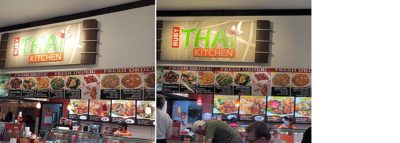 Ruby Thai Kitchen Menu