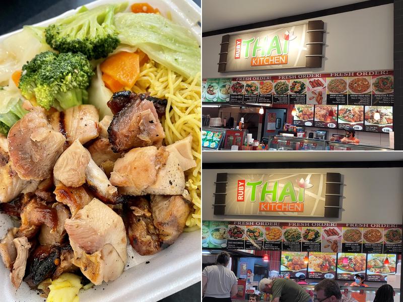 Ruby Thai Kitchen Menu