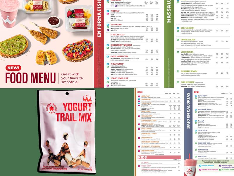 Smoothie King Menu