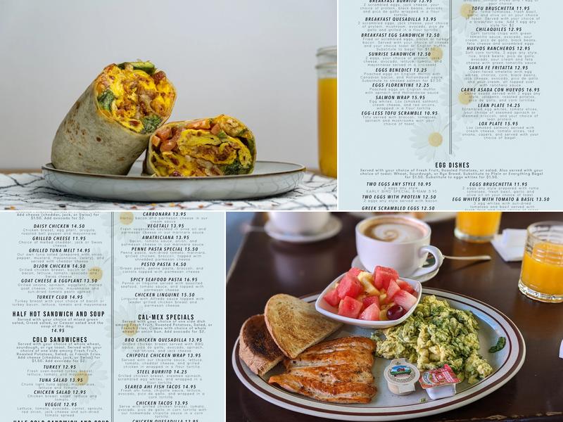 Lazy Daisy - Santa Monica Menu