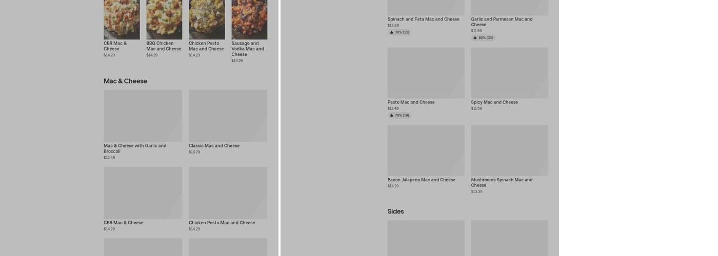 Macology Menu