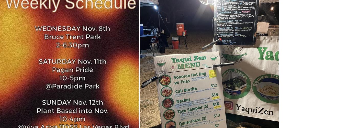 Yaqui Zen Kitchen Menu