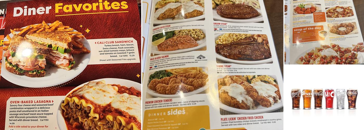 Denny's Menu