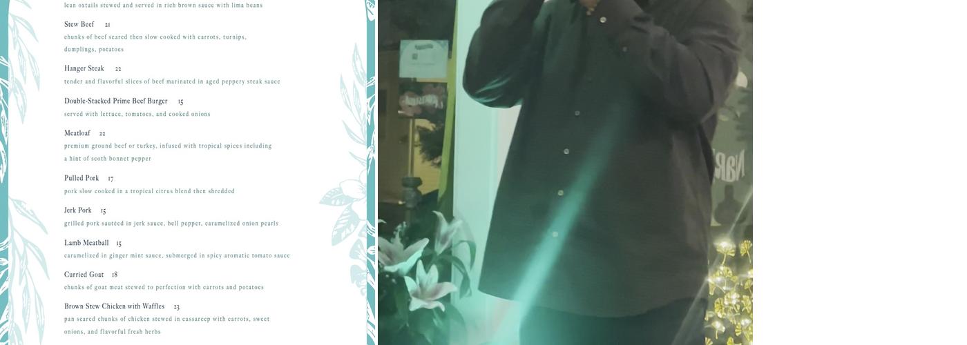 Narda’s Kitchen Menu