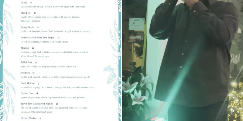 Narda’s Kitchen Menu