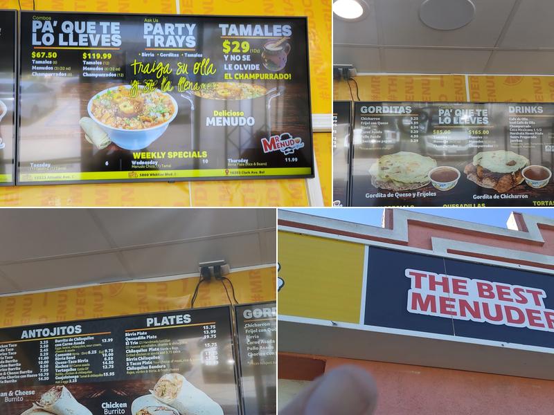 Mr.Menudo Oficial- Bellflower Menu