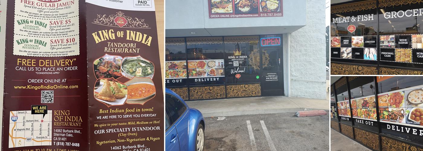 King Of India (Amaravathi) Menu