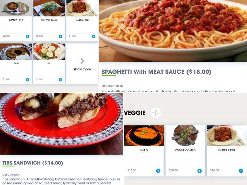 ALEM RESTAURANT Menu