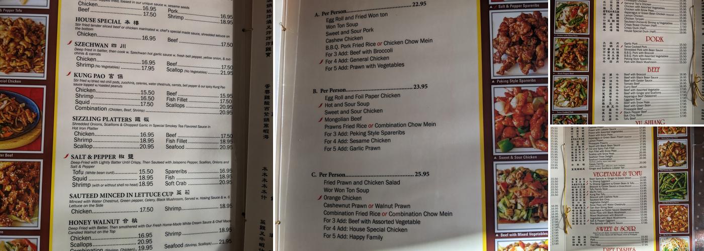 Best Taste Chinese and Sushi Restaurant Menu