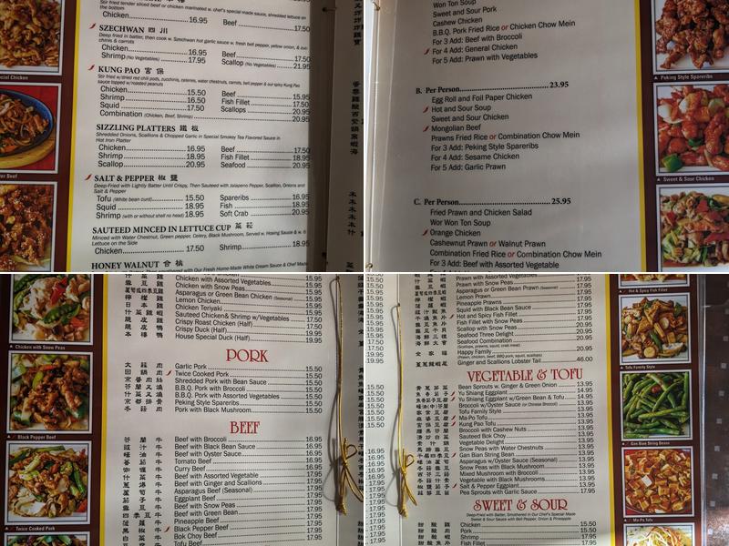 Best Taste Chinese and Sushi Restaurant Menu