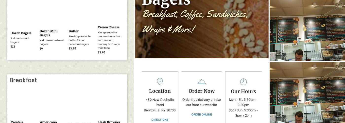 Bagel Deli Plus Menu