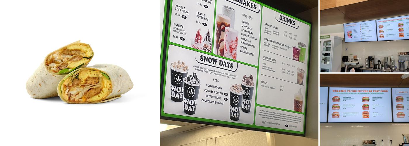 Plant Power Fast Food Menu